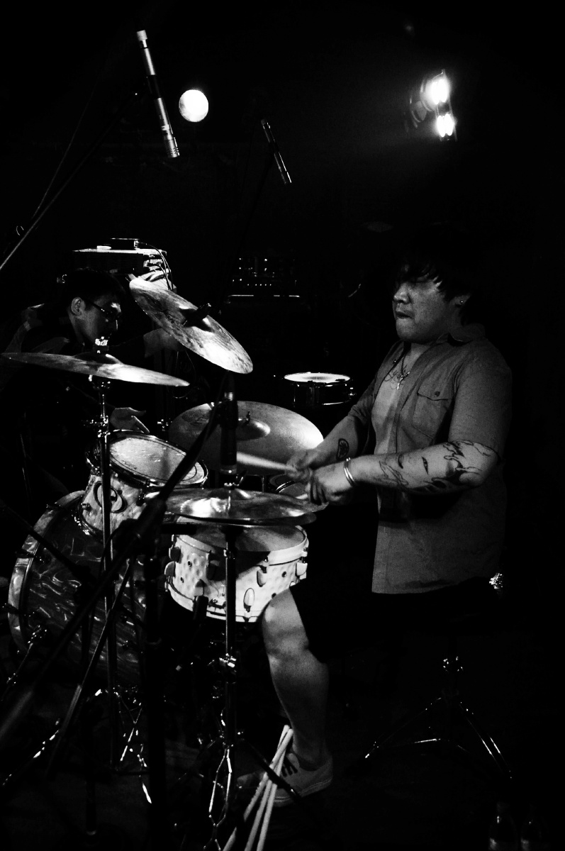 瘢痕体质乐队 - 摇滚舞台摄影, 瘢痕体质乐队, 黑