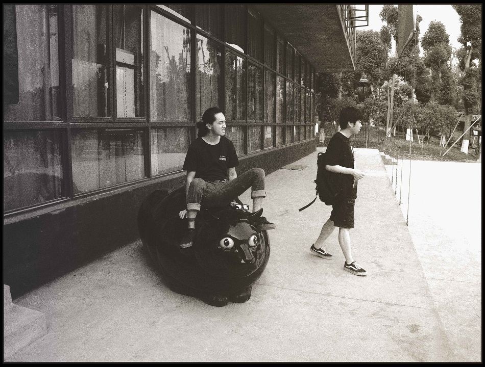 子丹和李赞 - 摄影, 川美, 纪实, 重庆, 记录,