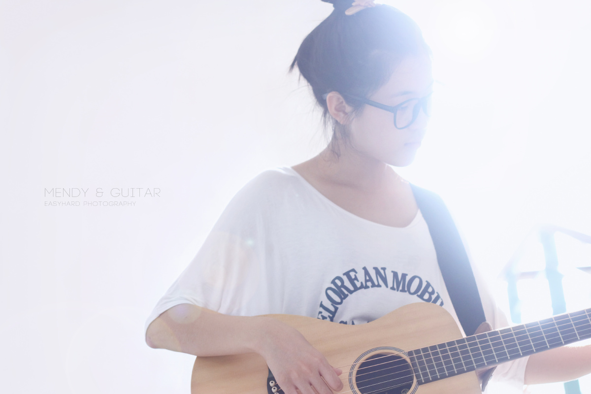 女朋友&小马丁 - 吉他, 人像, 广外 - 陈奕男要宅