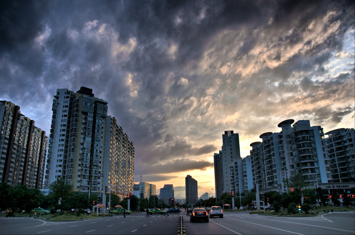 红谷滩,一个新人烟稀少的新区。 - 亚轩_Action - 图虫摄影网