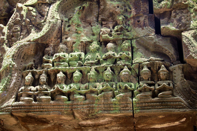 2012柬埔寨 - 柬埔寨, 小吴哥, 吴哥窟, 高棉的微