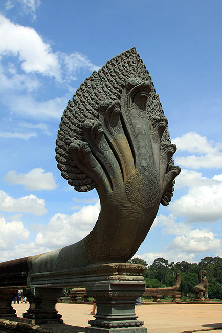 2012柬埔寨 - 柬埔寨, 小吴哥, 吴哥窟, 高棉的微