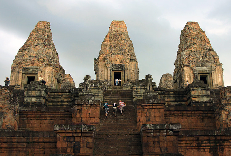 2012柬埔寨 - 柬埔寨, 小吴哥, 吴哥窟, 高棉的微