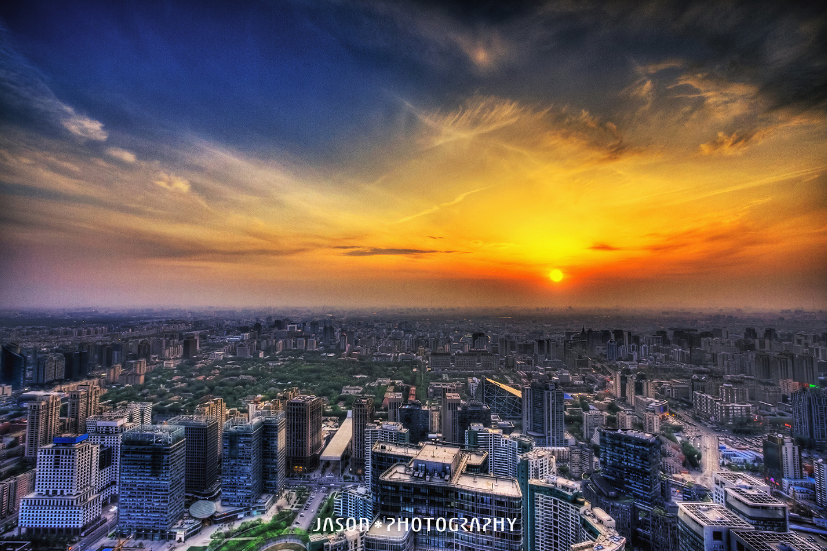 北京·国贸CBD - 北京, 摄影, 夜景, 国贸, 长曝光