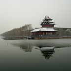 雪中角楼1