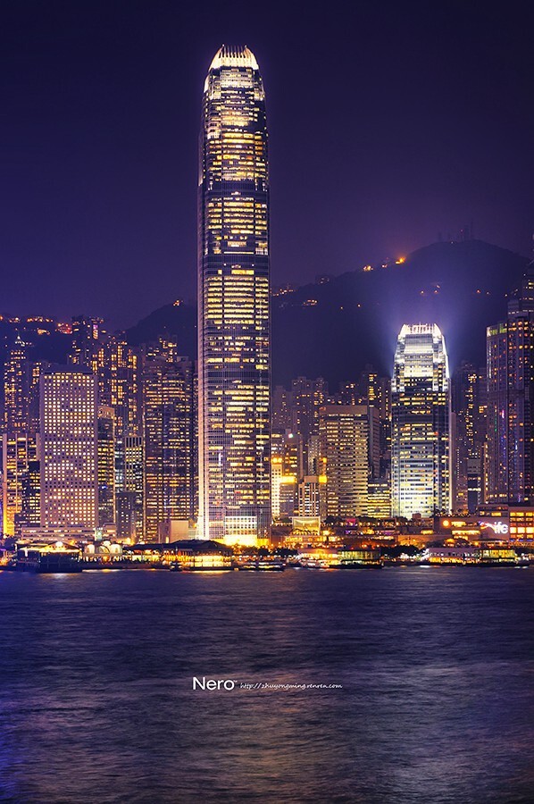 香港ifc - 香港, 夜景, 建筑 - nero - 图虫摄影网