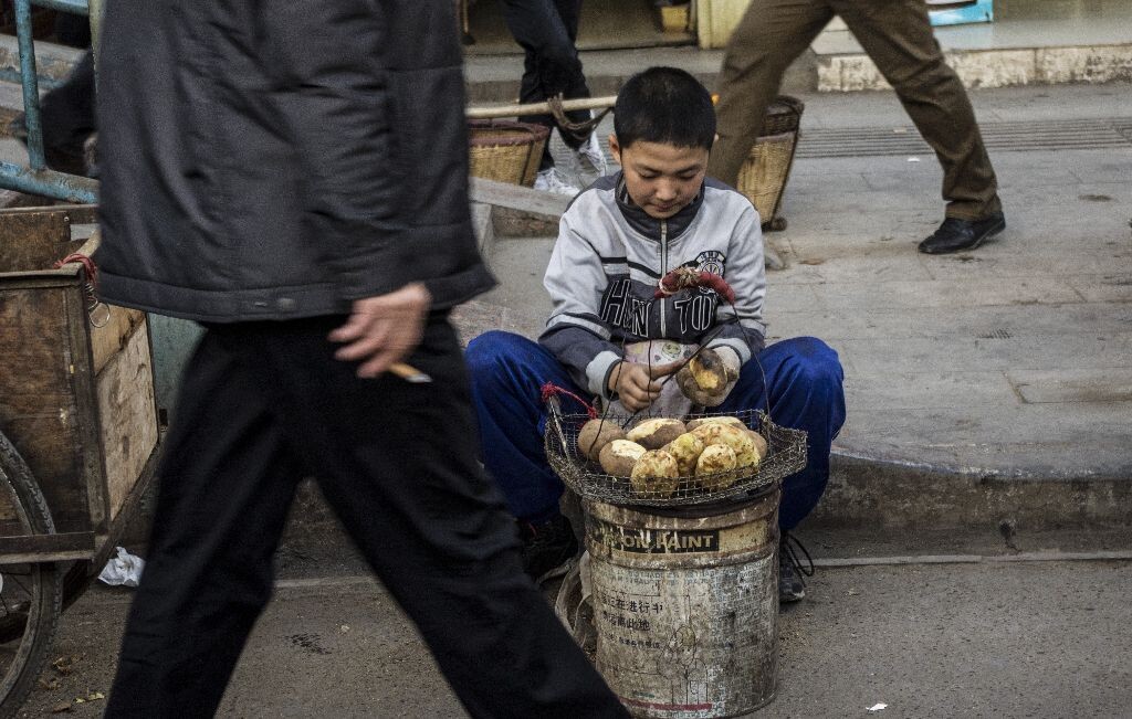 卖洋芋的小男孩 - 禹小年