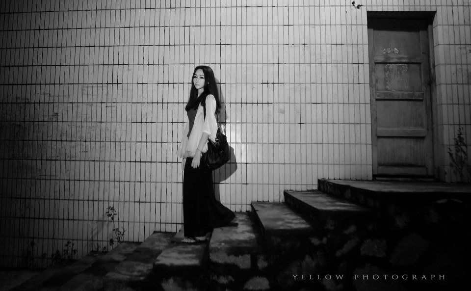 不会消失的夜晚 - 人像, 胶片, 黑白 - Yellow_Ph