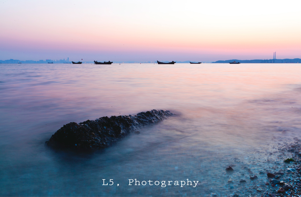 那个人,那片海 - 风光, 佳能, 大连, 广角, 夜景 - 那