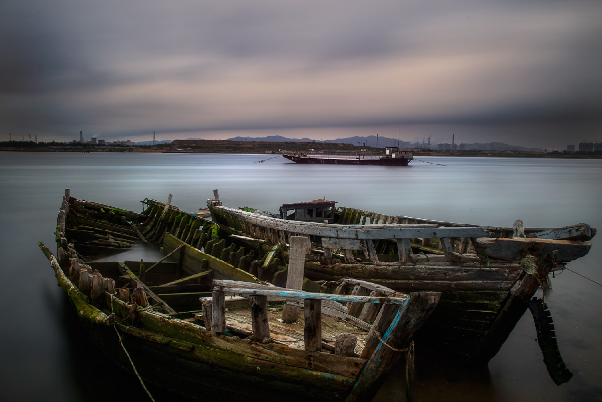 暴雨来临之际 - 色彩, 风光, 尼康, 广角, 长曝光,