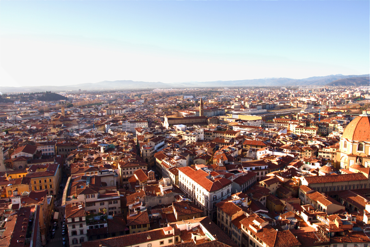 俯瞰佛罗伦萨 - 意大利, 旅行 - answer000123