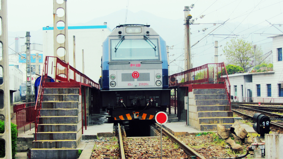 探寻安康机务段(上) - 铁路, 静物, 机务段, 机车, 佳能, HDR - xkdzxz - 图虫摄影网