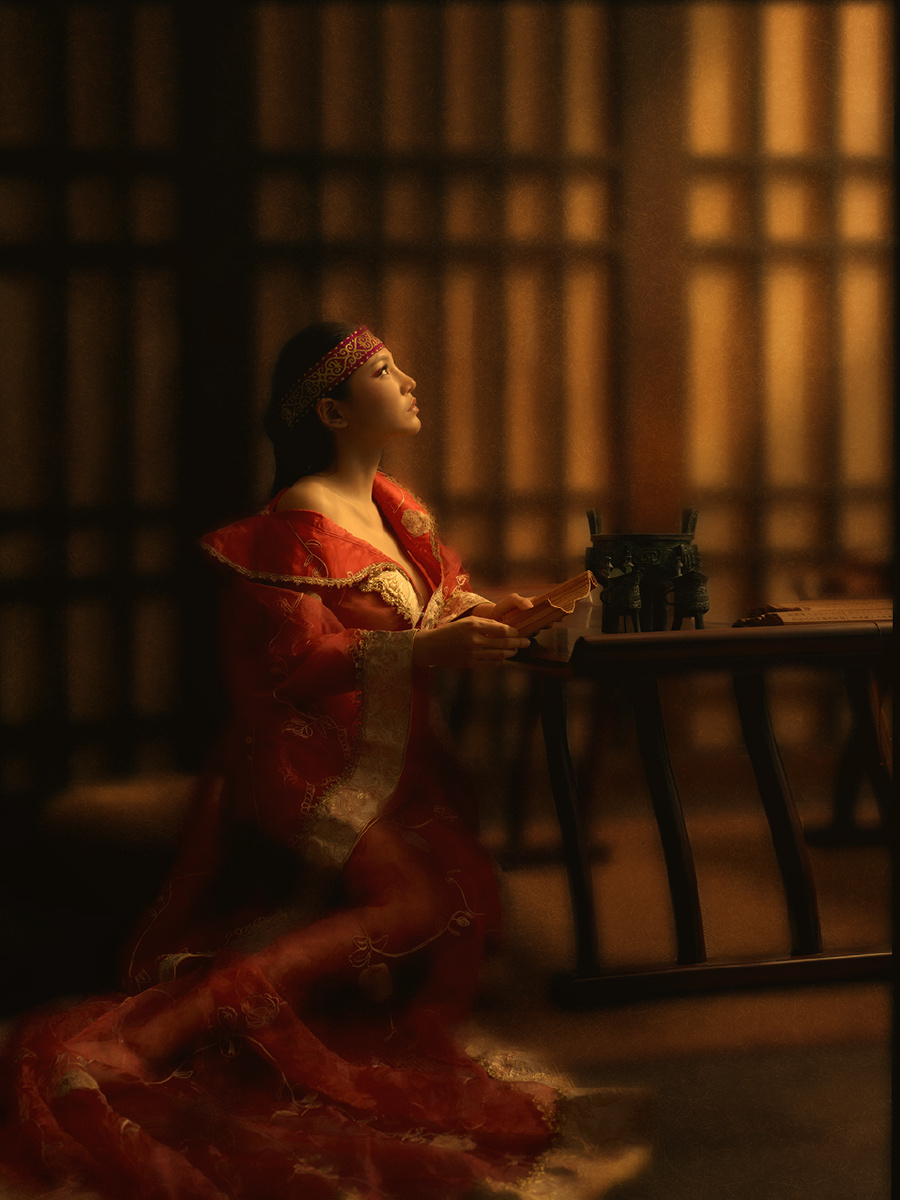 凝思 - 人像, 后期, <em>女人</em> - 凝思 - <em>呼啸山庄</em> - 图虫