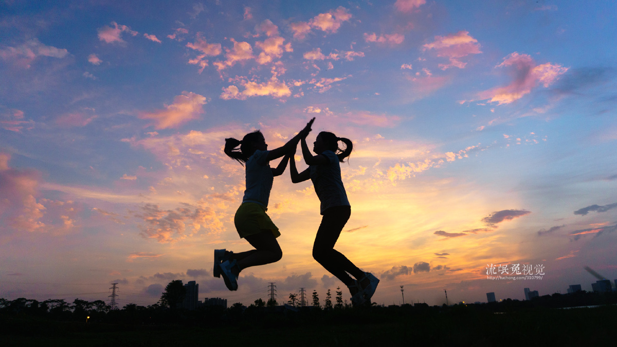 黄昏下的青春 - 人像, 色彩, 广州, 逆光, 剪影, 海