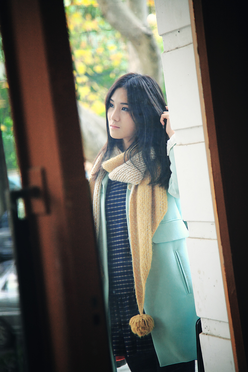 飘忽不定的心情 - 人像, 黑白, 色彩, 佳能, 光影,