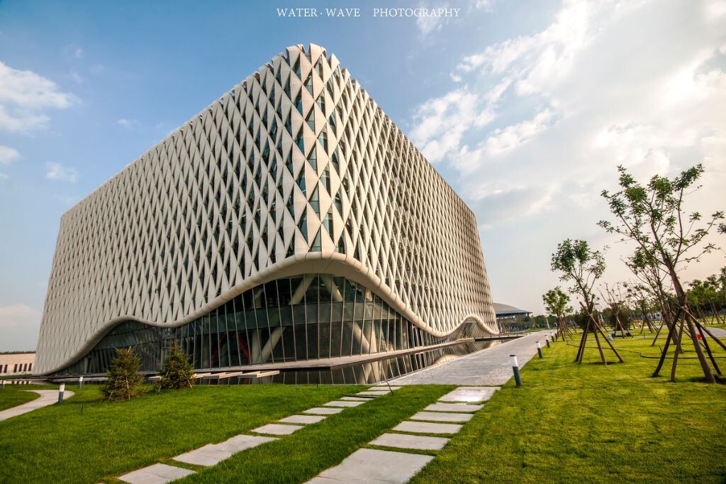 北京建筑大学图书馆 - 色彩, 建筑, A700, 适马, 