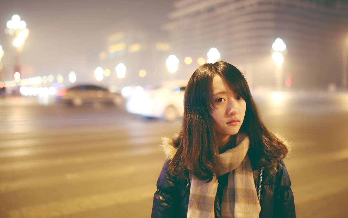 <em>夜空中最亮的星</em> - 人像, 色彩, 小清新, 6d, 夜景 