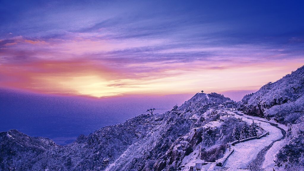 泰山雪景 - 风光 - 泰山蛐蛐 - 图虫摄影网