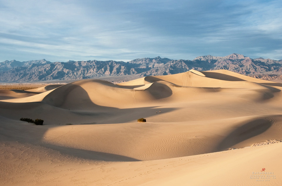 Stovepipe Dunes - 死亡谷, 加州, 沙丘, 美国, 国