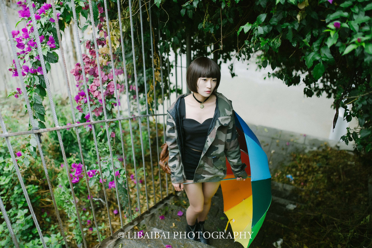 下雨天不如去拍照吧~ - 人像, 色彩, 佳能, 35mm