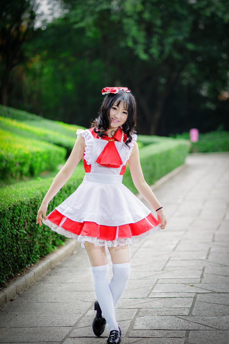 这么萌的<em>妹子</em>竟然<em>是我同事</em> - 人像, 小清新, 女仆