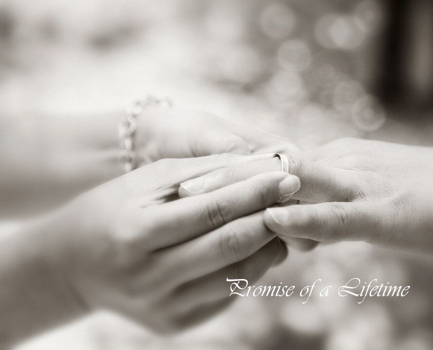 promise of a lifetime 戒指,一生的承诺,一生的守候