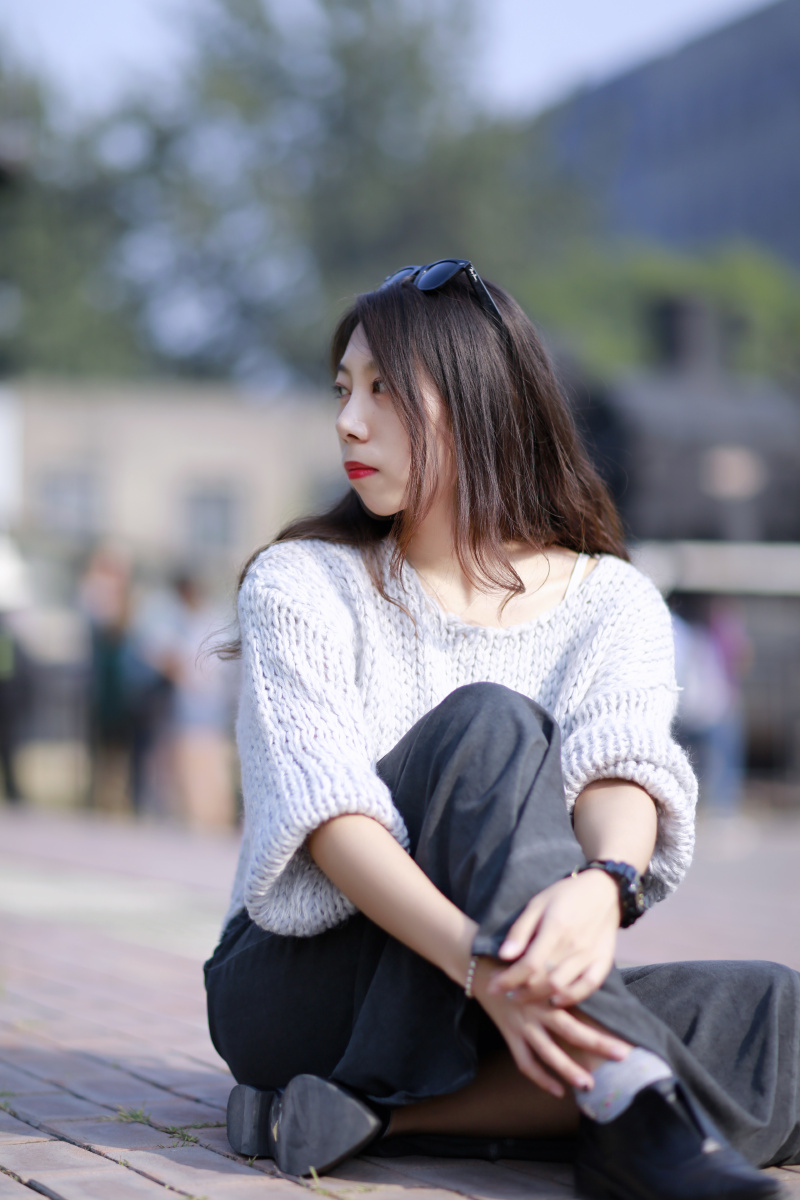 午的阳光与笑 - 人像, 色彩, 北京, 佳能 - 蜜丝啊