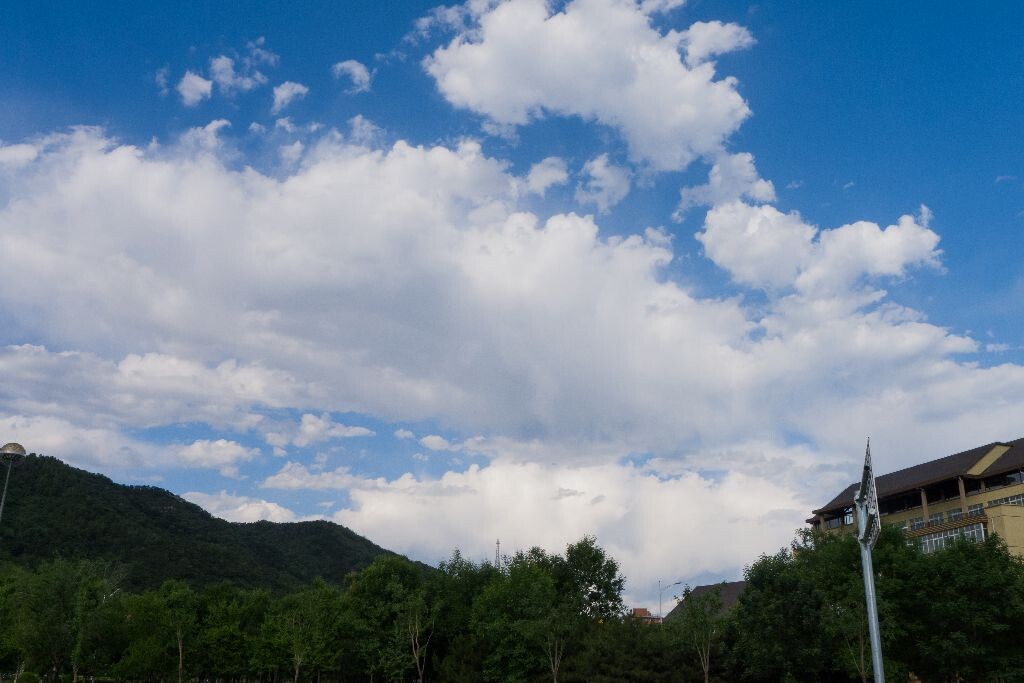5月底的天空 - 风光, LX5, 北京, 自然