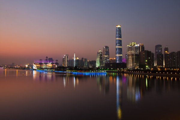 广州 珠江新城建筑群
