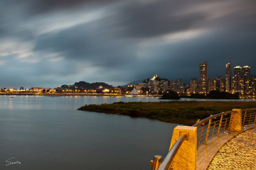 澳门 主教山夜景