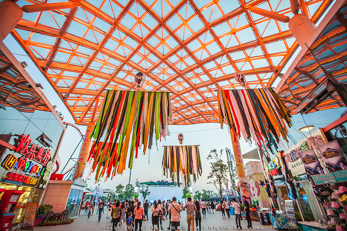 武汉欢乐谷万圣节夜场 - 夜景 - 玩摄堂