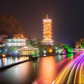 桂林两江四湖夜景8张