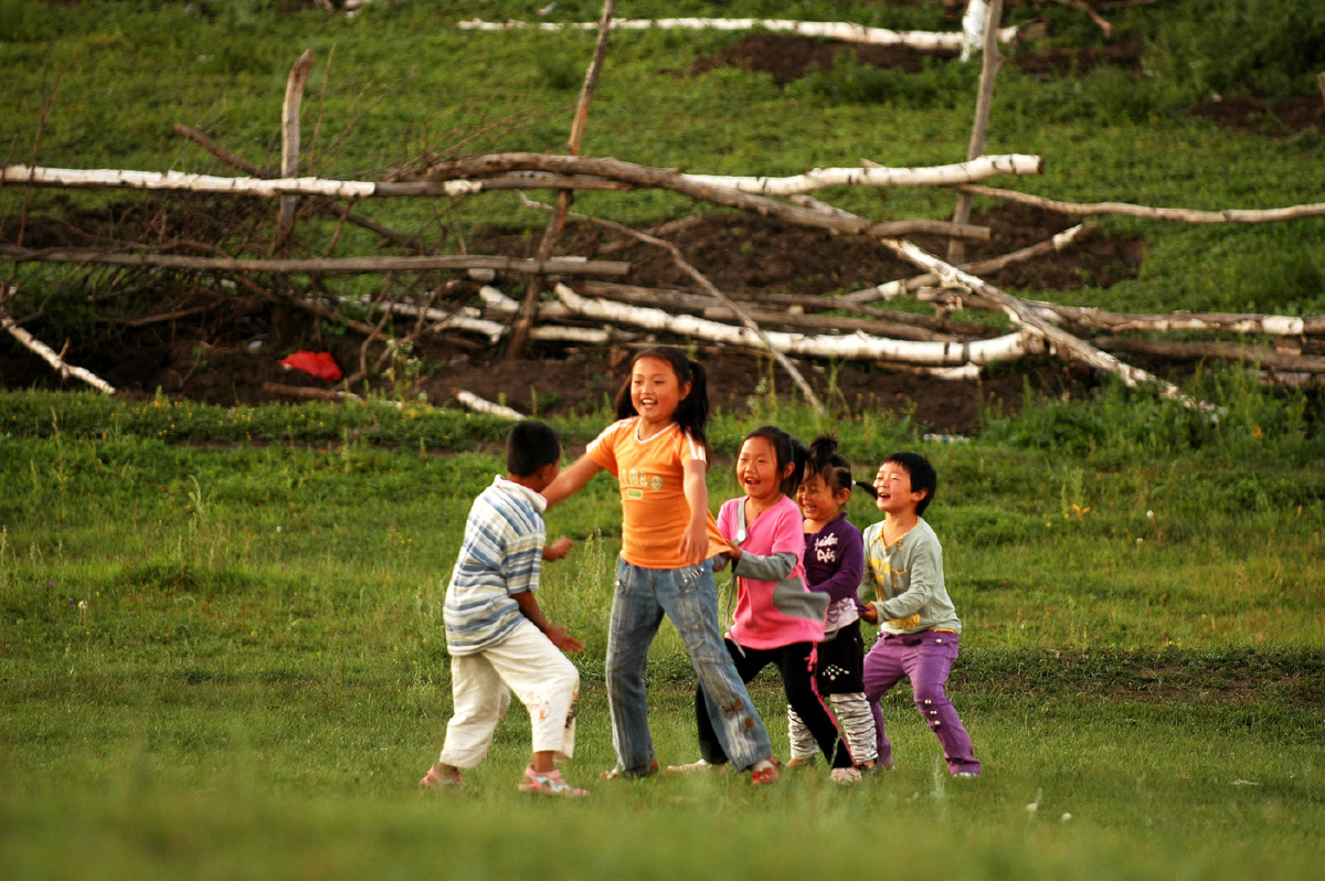 老鹰捉小鸡 - 旅行, 草原, 尼康, 游戏, 内蒙 - 老鹰