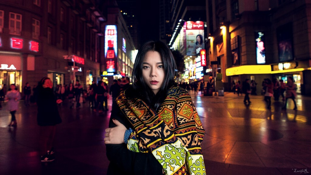 江汉路夜景 - 人像, 佳能, 色彩, 写真, 美女 - ￡υс0306êЯ