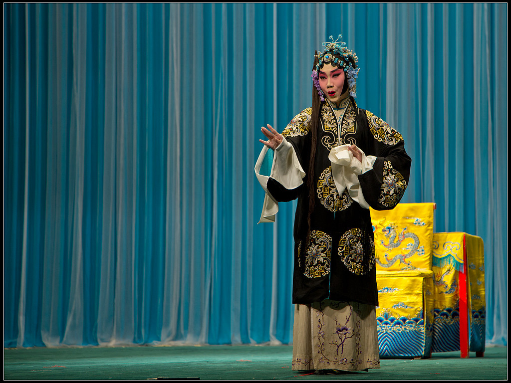 京剧《二进宫》 - 北京, 舞台, 纪实 - 北京老德