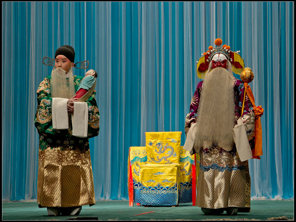 京剧《二进宫》 - 北京, 舞台, 纪实 - 北京老德