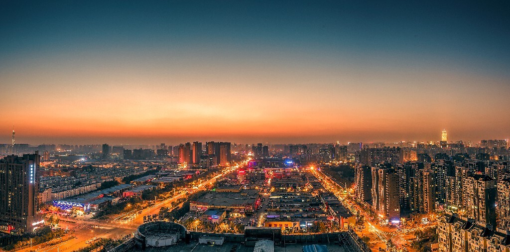 来自东三环的眺望 - 郑州, 城市, 风光 - 小洋葱
