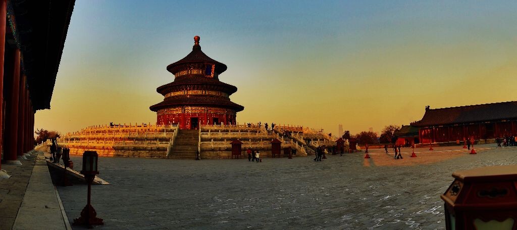 天坛 - 色彩, 北京, 建筑, HDR, CAPA 2014年3月