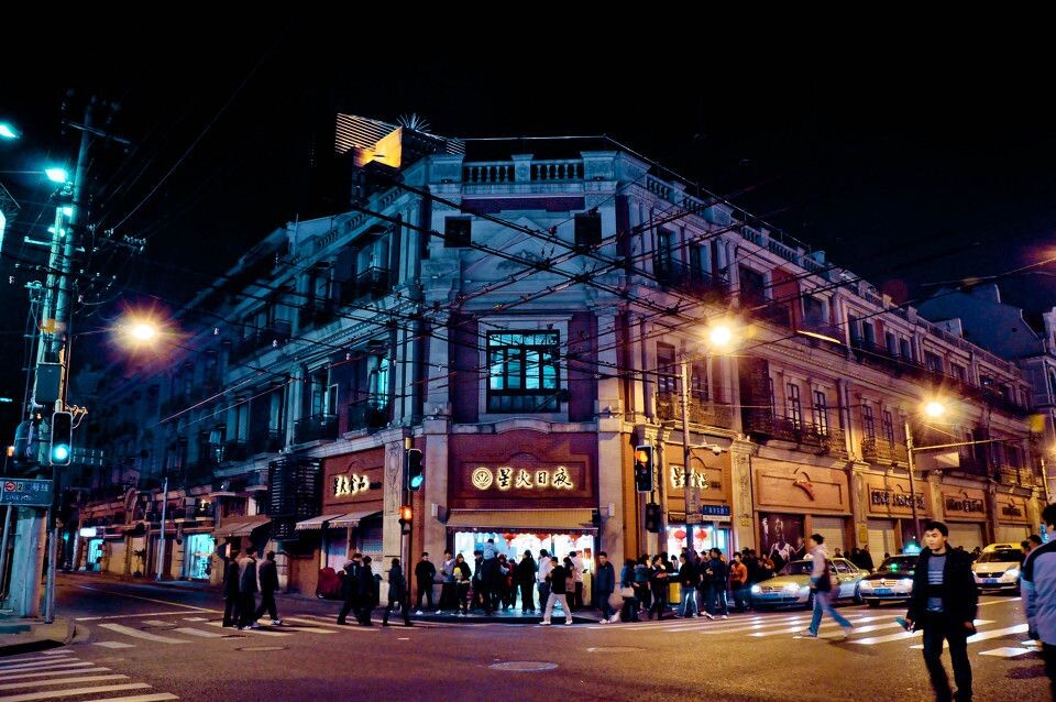 上海 南京 路 街头 上海 南京 路 南京 路 群