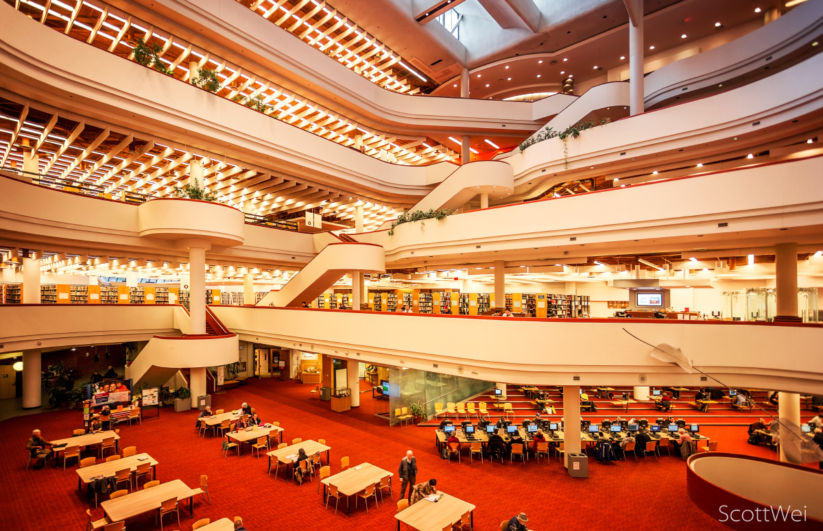 一座好的<em>图书</em>馆会让<em>人爱上</em>学习 - 城市, 建筑, 广