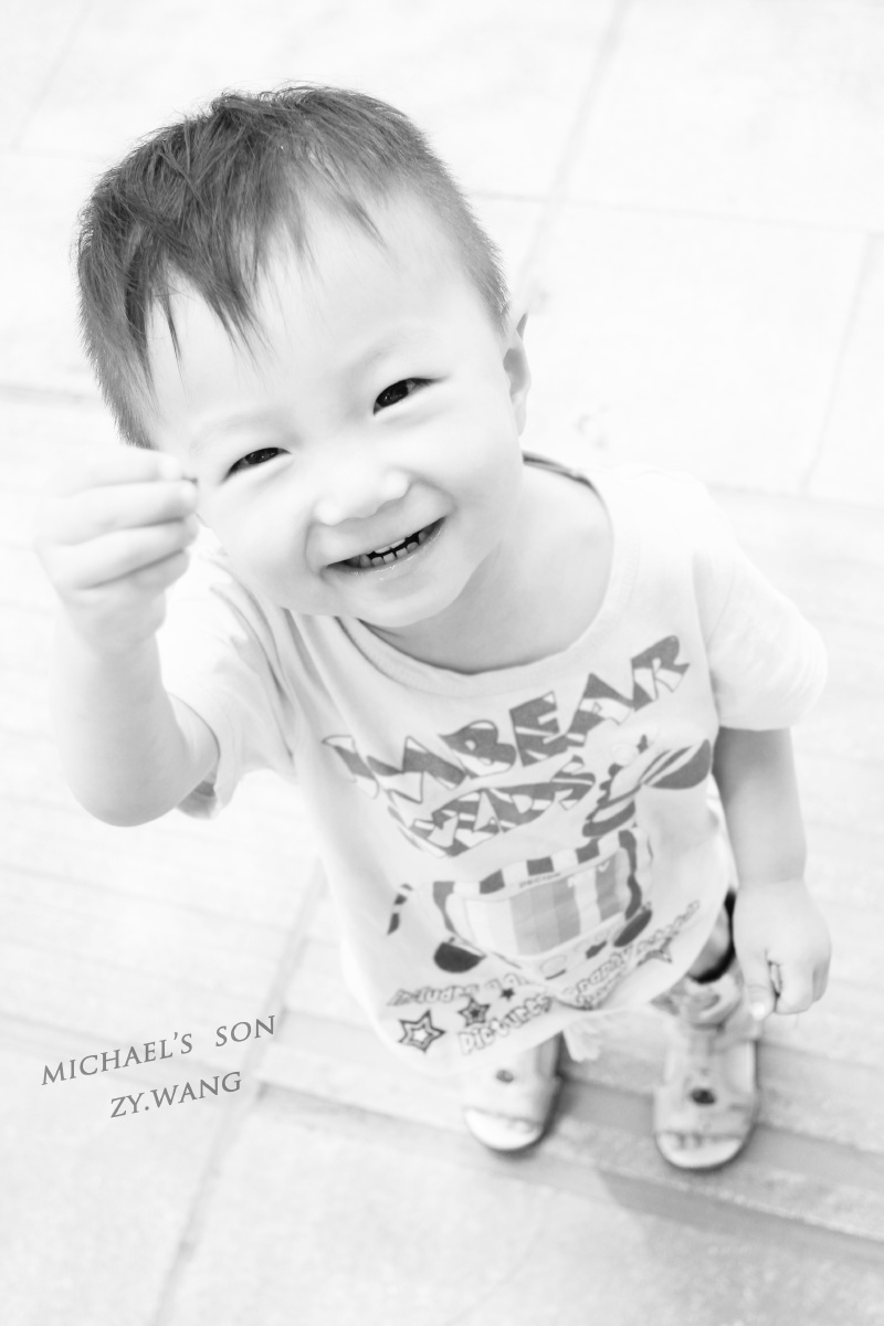 幸福的小小虫 - 人像, 抓拍, 佳能, 中国 - 幸福的