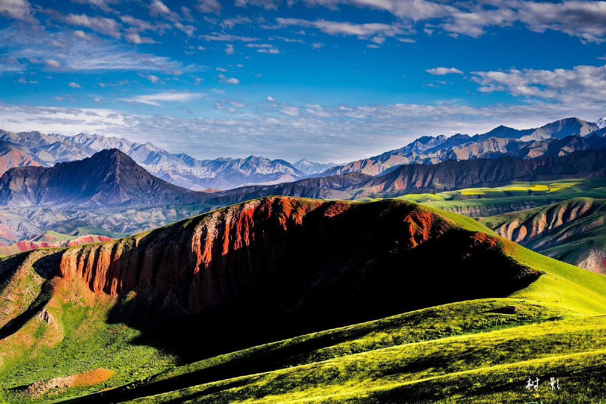祁连山-卓尔山 - 旅行, 风光 - 红杨树