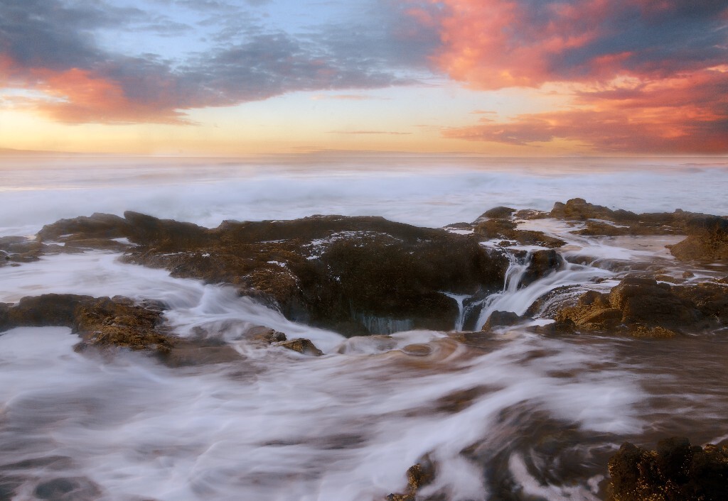 Thor`s Well 雷神之井 - 风光, 尼康, HDR, 