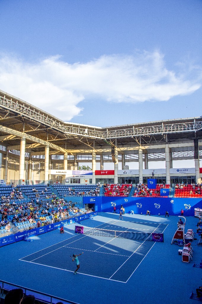 WTA2015江西国际女子网球公开赛决赛现场 - 