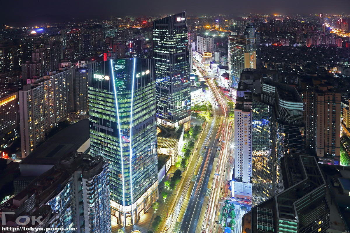 内透风光 II - 佳能, 广角, 色彩, 城市, 夜景, 广州,