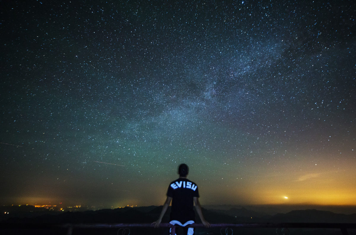 仰望星空 - 风光, 北京, 佳能, 夜景, 广角, CAPA