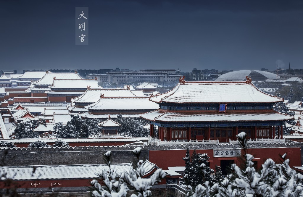 让我再穿越一次 - 北京, 雪, 古建筑 - 天泽 - 图虫
