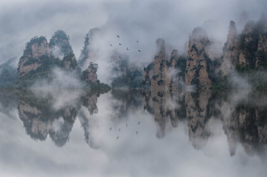 烟雨张家界