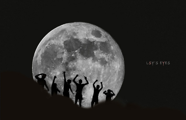 超级月亮2 - 我想学摄影