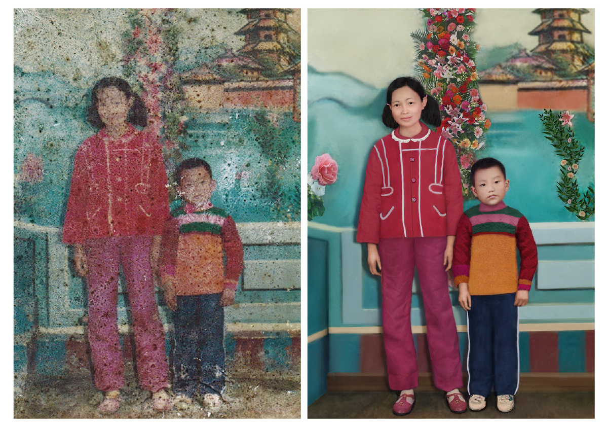 老<em>照片翻新</em> - 老<em>照片翻新</em>, 老照片修复, PS挑战